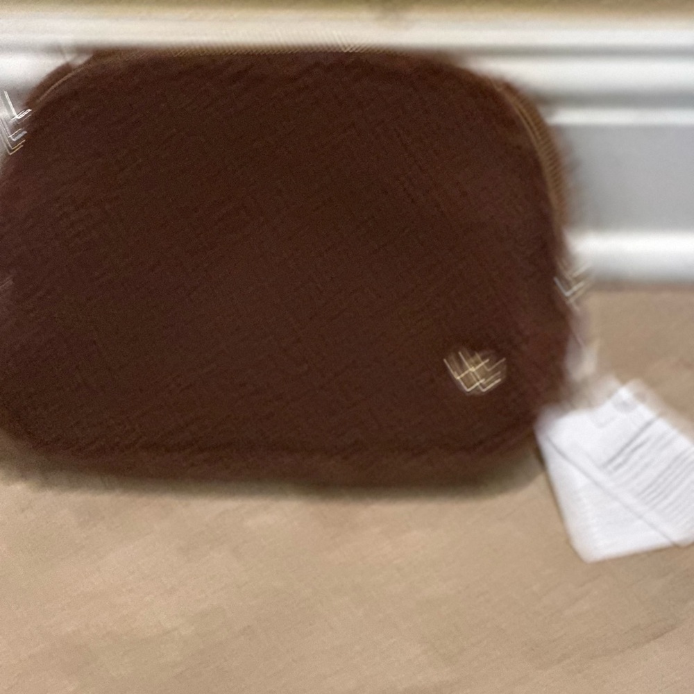 Lululemon Chocolate Fleece Pouch - Picture 6 of 8